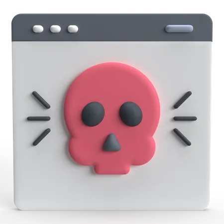 Dark Web  3D Icon