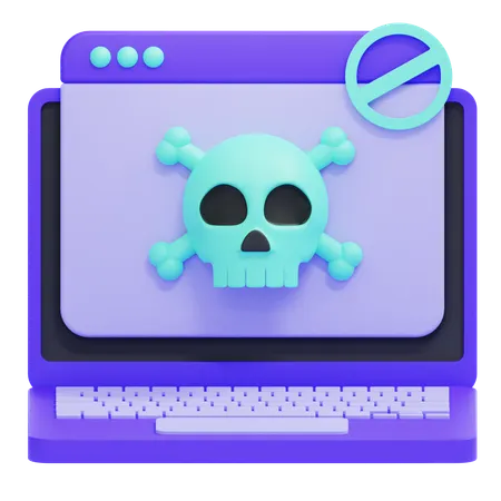 Dark Web  3D Icon