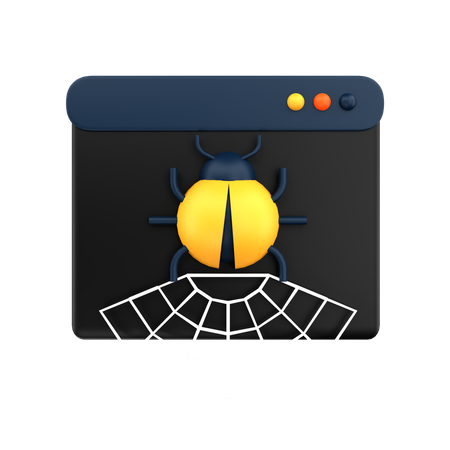 Dark Web  3D Icon