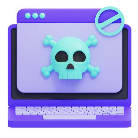 Dark Web  3D Icon