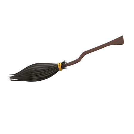 Dark Witch Broom  3D Icon