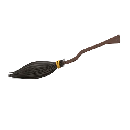 Dark Witch Broom  3D Icon