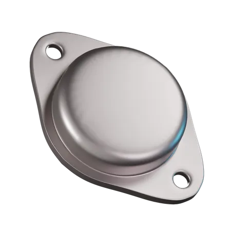 Darlington Transistor  3D Icon