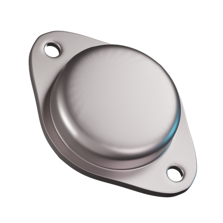 Darlington Transistor  3D Icon