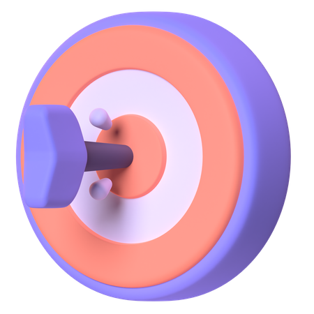 Dart Board  3D Icon