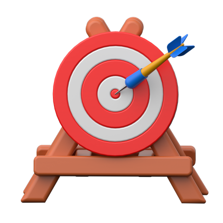 Dart Board  3D Icon