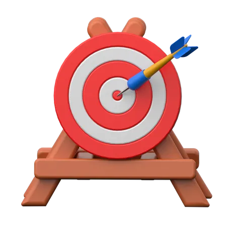 Dart Board  3D Icon