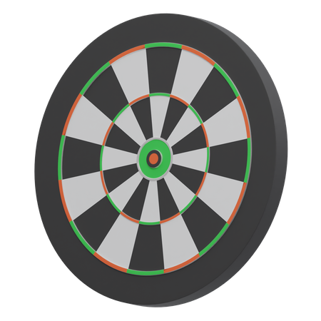 DART BOARD  3D Icon