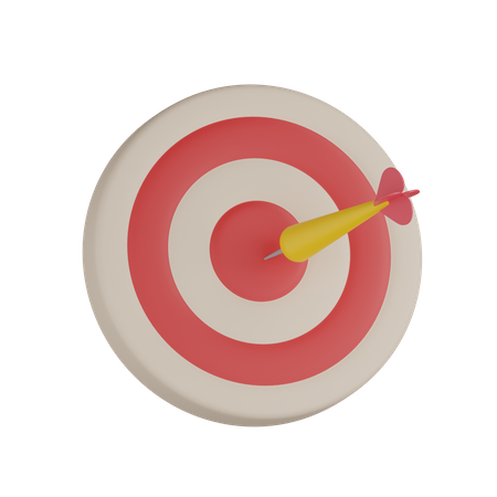 Dart Board  3D Icon