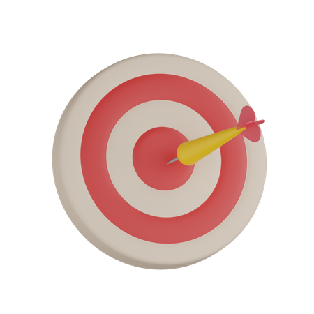 Dart Board 3D Icon