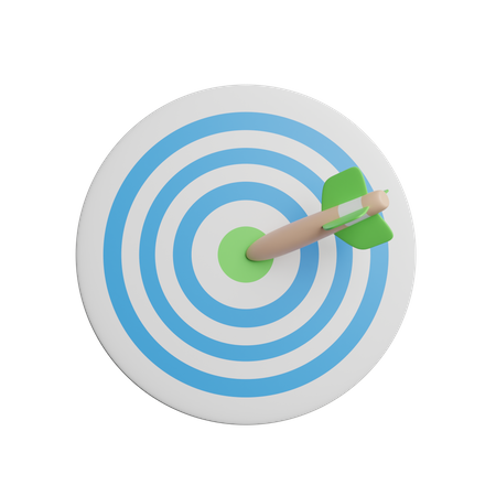 Dartboard  3D Icon