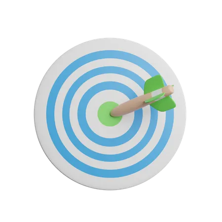 Dartboard  3D Icon