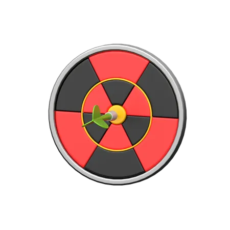 Dartboard  3D Icon