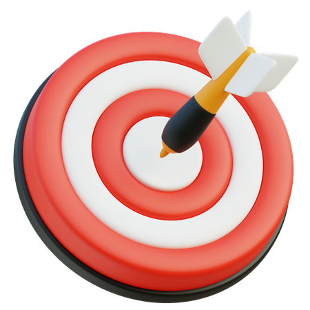 Dartboard  3D Icon