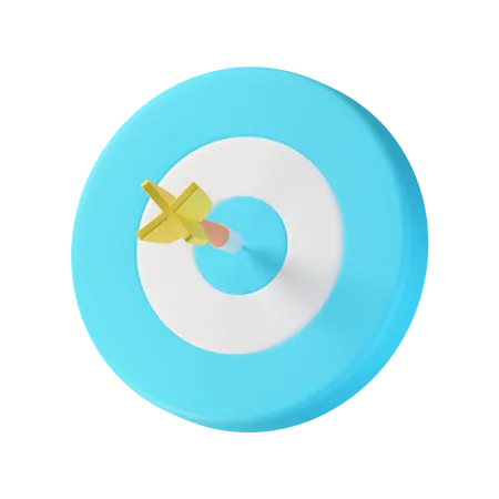 Dartboard  3D Icon