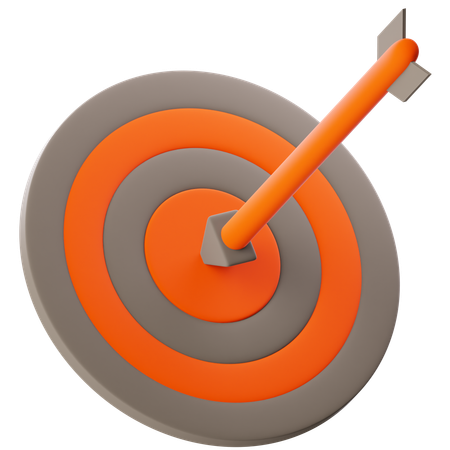 Dartboard  3D Icon