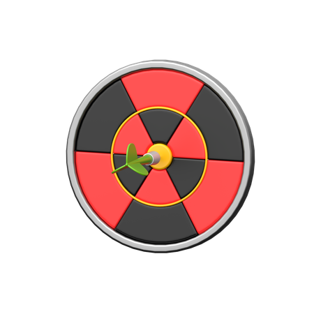 Dartboard  3D Icon