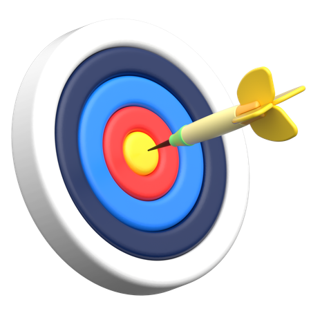 Dartboard  3D Icon