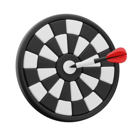 Dartboard  3D Icon