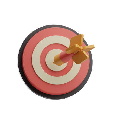 Dartboard  3D Icon