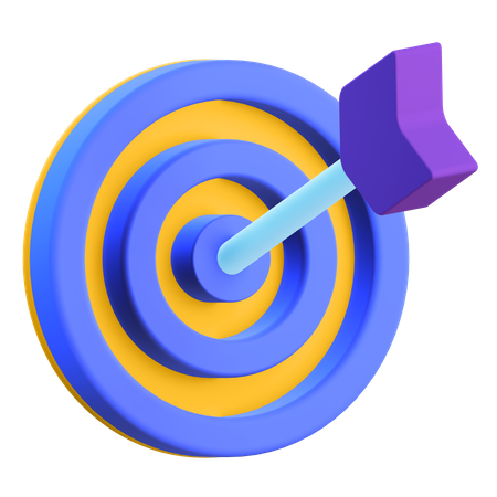 Dartboard  3D Icon
