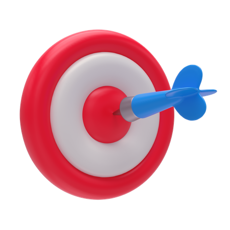Dartboard  3D Icon