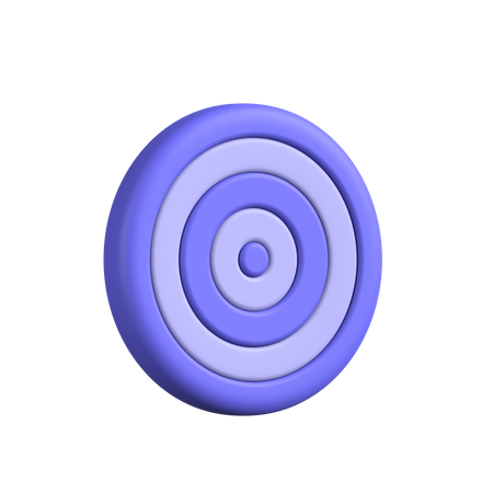 Dartboard  3D Icon