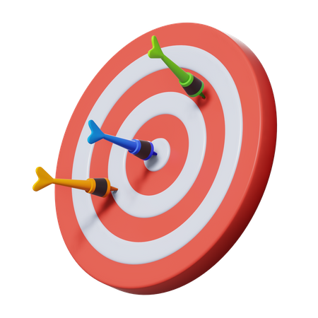 Dartboard  3D Icon