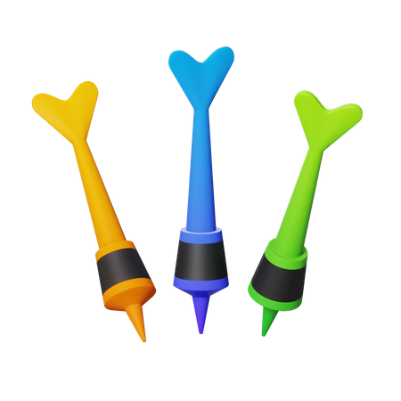 Dartboard  3D Icon