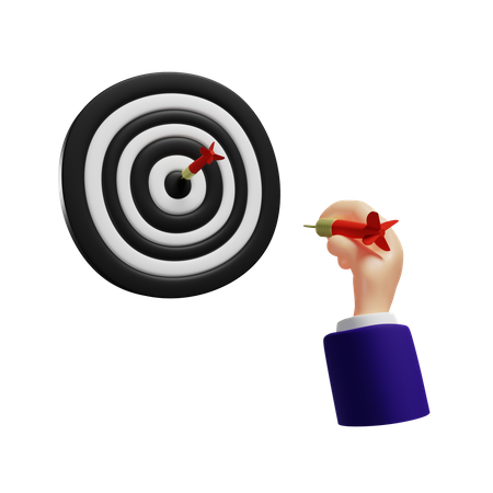 Dartboard  3D Icon
