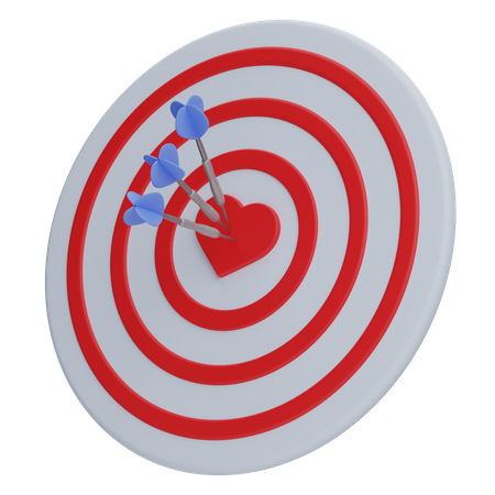 Dartboard  3D Icon