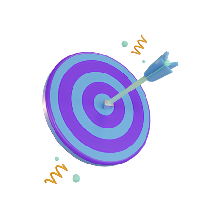 Dartboard  3D Icon