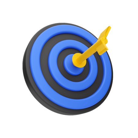 Dartboard  3D Icon