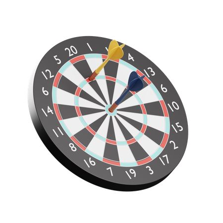 Dartboard  3D Icon
