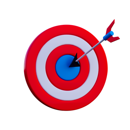 Dartboard  3D Icon