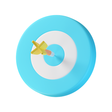 Dartboard  3D Icon