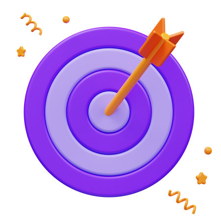 Dartboard  3D Icon
