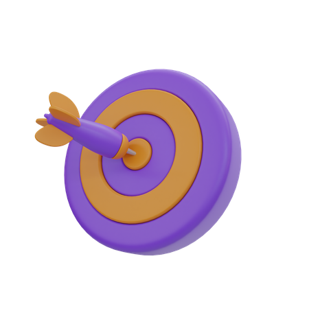 Dartboard  3D Icon