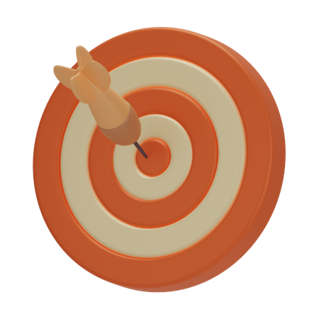 Dartboard  3D Icon