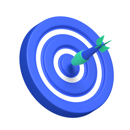 Dartboard  3D Icon