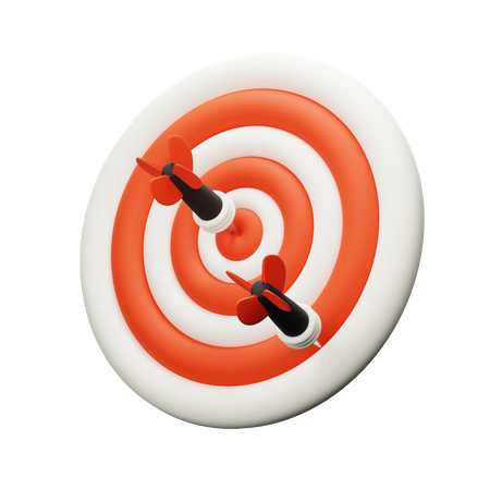 Dartboard  3D Icon