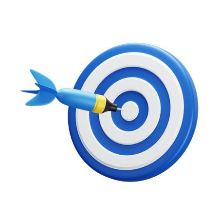 Dartboard  3D Icon