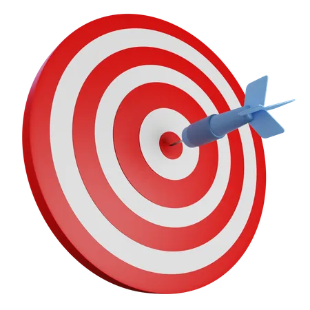 Hitting The Bullseye A Great Illustration To Make Your Project POP 3D Illustration