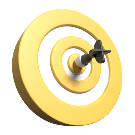 Dartscheibe  3D Icon