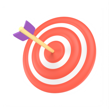 Dartscheibe  3D Icon