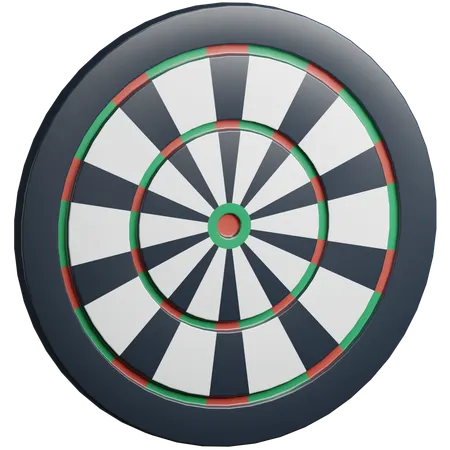 Dartscheibe  3D Icon