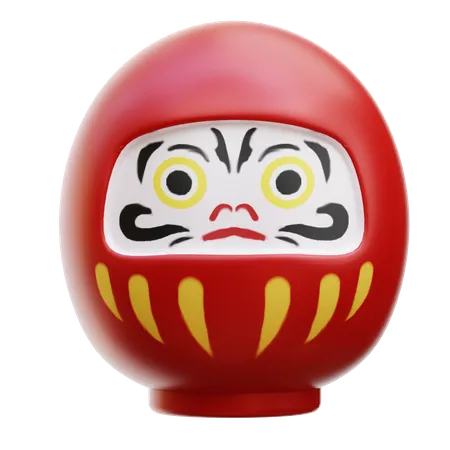 Daruma  3D Icon