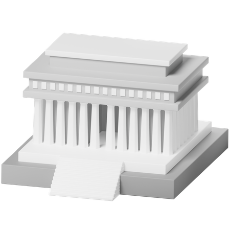 Das Lincoln-Denkmal  3D Icon