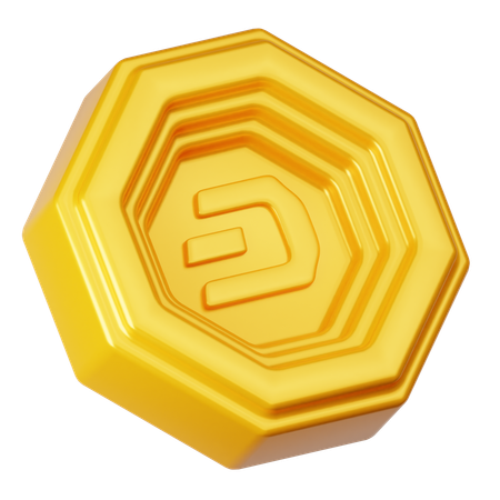 Dash-Münze  3D Icon