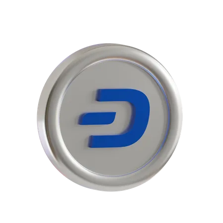 Dash-Münze  3D Icon